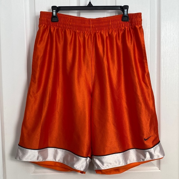 Nike Shorts Nike Orange Basketball Shorts Xl Poshmark
